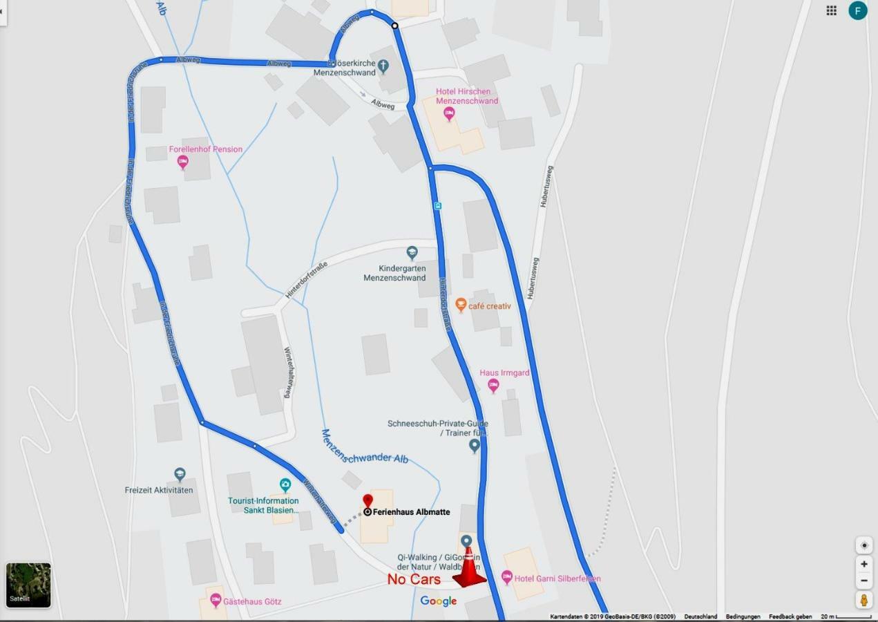C2 Albmatte-Fewo , Hallenbad Aussenbecken Massagen Nebenan Санкт-Блазиен Экстерьер фото